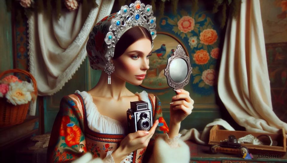 Яблоко на тарелочке, мобильный клубок, зеркальце: русские народные прототипы 3 современных гаджетов