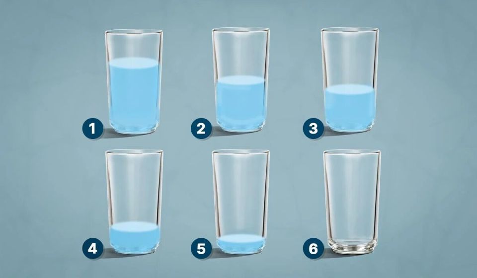 Как ваш выбор стакана может рассказать о вашем отношении к жизни