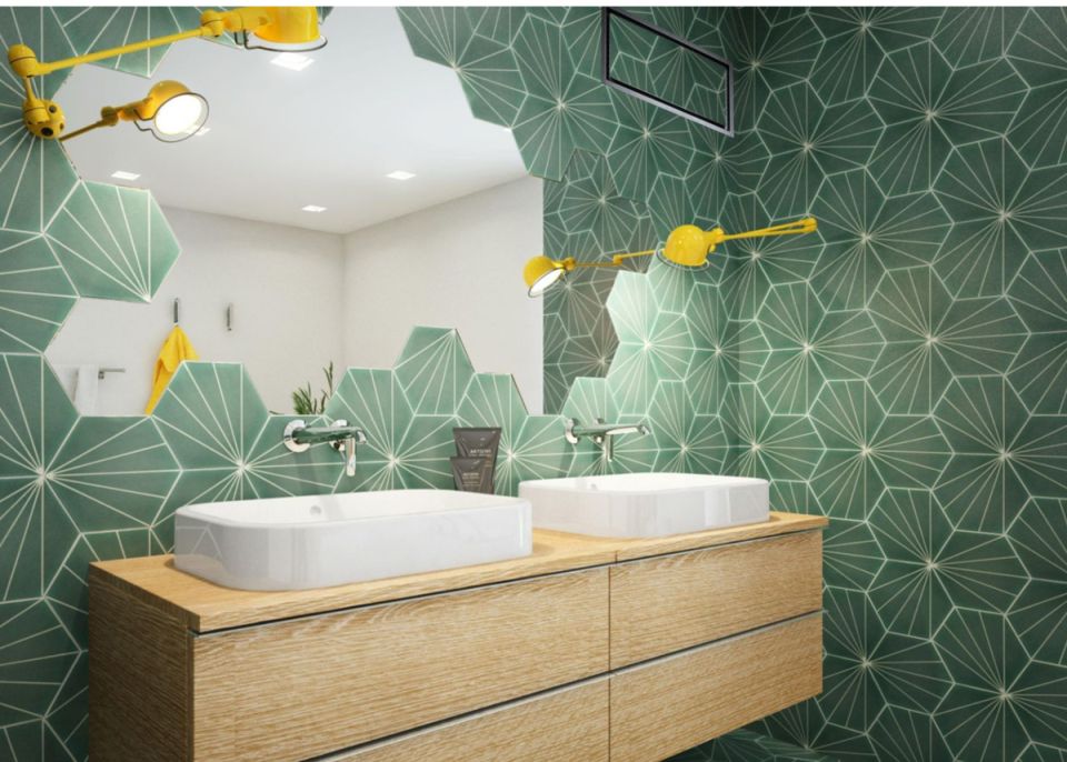 Неожиданные альтернативы плитке для ванной: 10 уникальных идей