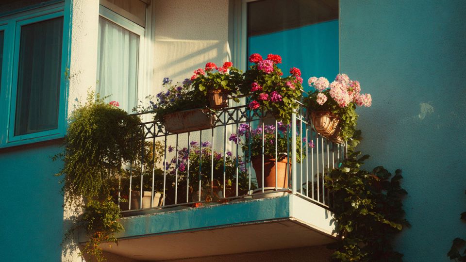 Как превратить балкон в уютное уголок природы в центре города