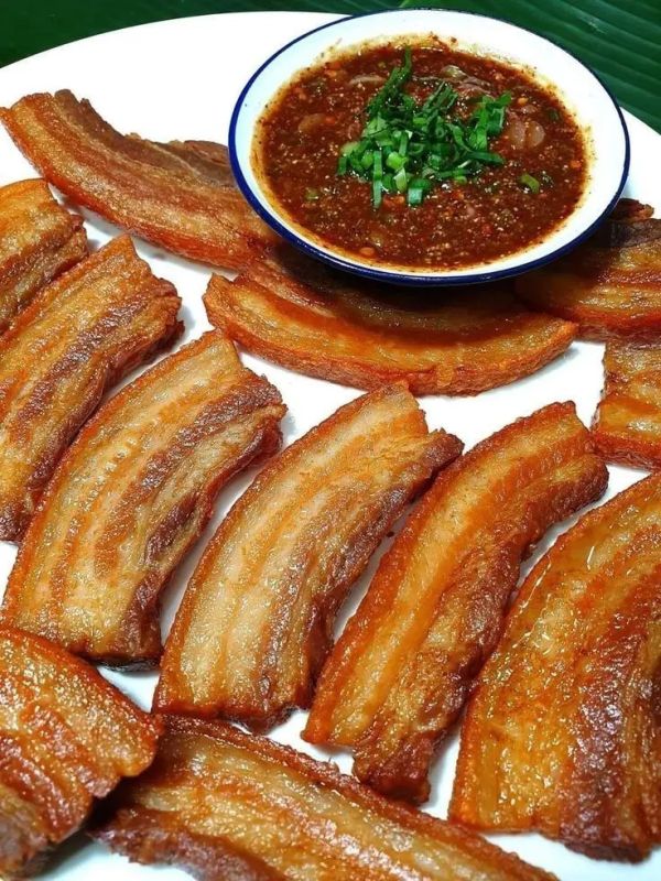 Кисло-сладкая свиная грудинка по-азиатски