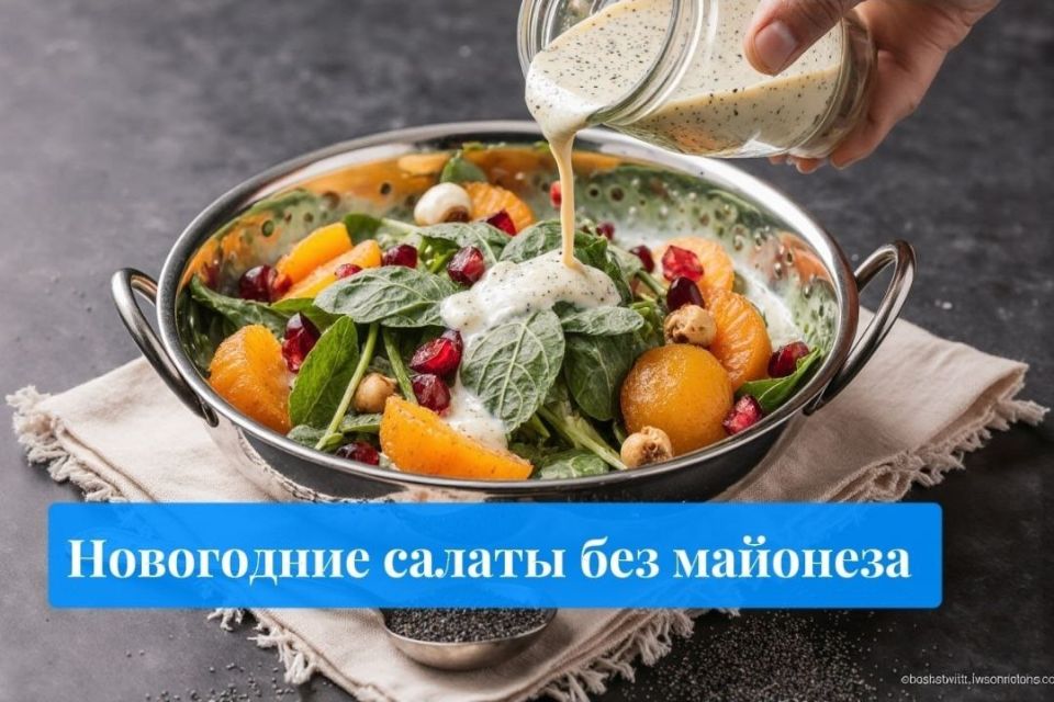 5 соусов для салата, которые заменят майонез