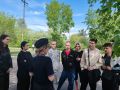 В Черногорске полицейские и активисты Движения Первых приняли участие в городской квест-игре