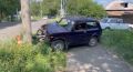 В Абакане пенсионер погиб, врезавшись на автомобиле в столб
