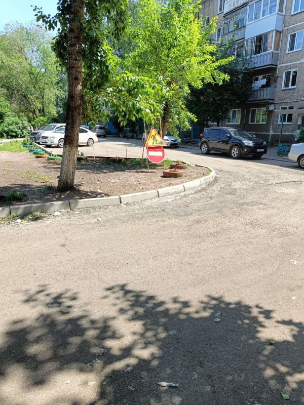 Жители Черногорска возмущаются недоделанным ремонтом