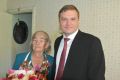 Глава Хакасии поздравил с 95-летием жительницу Абакана Миру Кузьминичну Ефремову