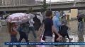 В Хакасии ливень и крупный град