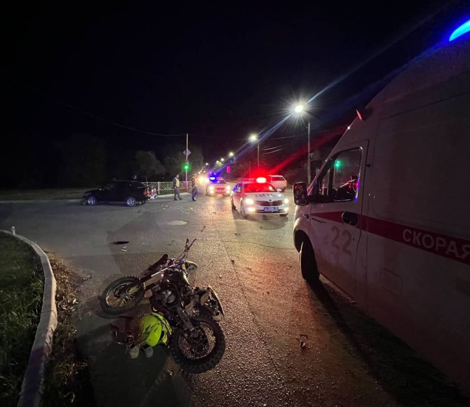 В Черногорске участниками дорожно-транспортного происшествия стали два 16-летних водителя