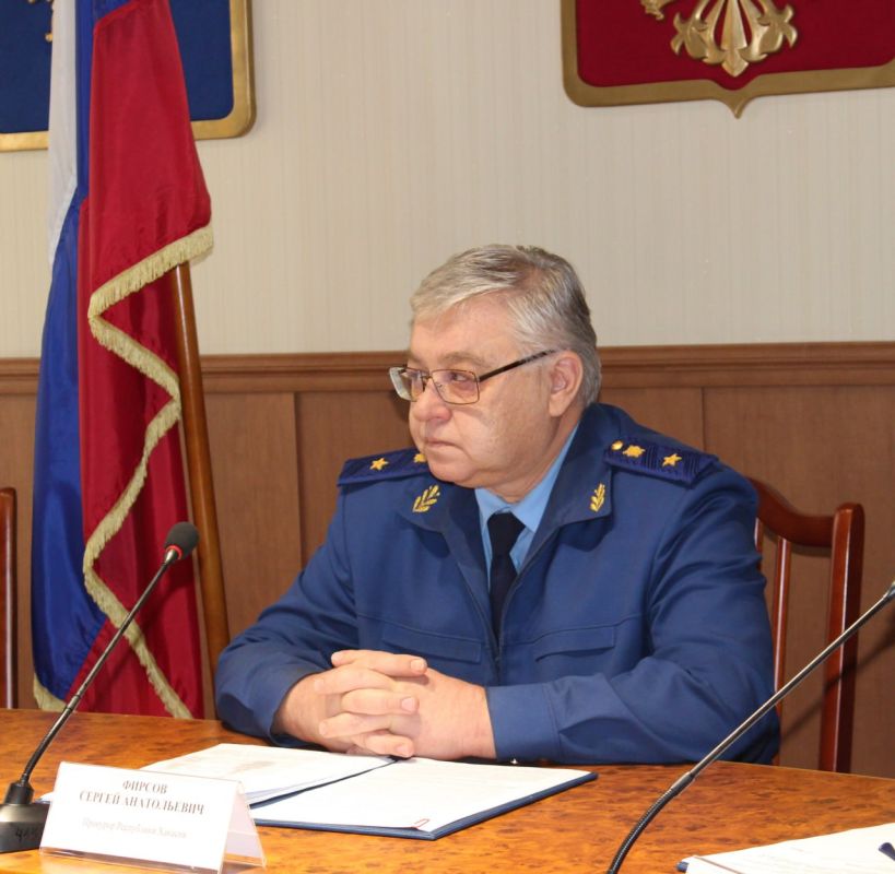 В прокуратуре Республики Хакасия состоялось координационное совещание руководителей правоохранительных органов региона