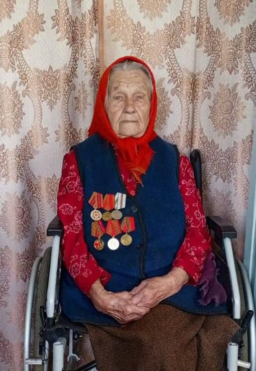 Валентин Олегович поздравил с 95-летием труженицу тыла Марию Антоновну Васильеву