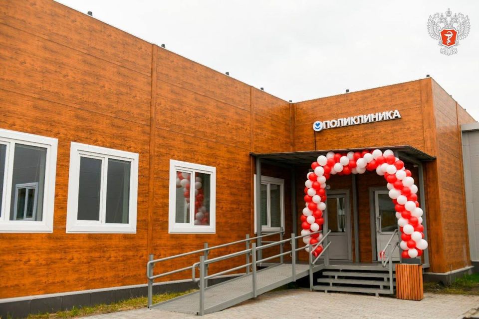 В Республике Хакасия открылась новая поликлиника