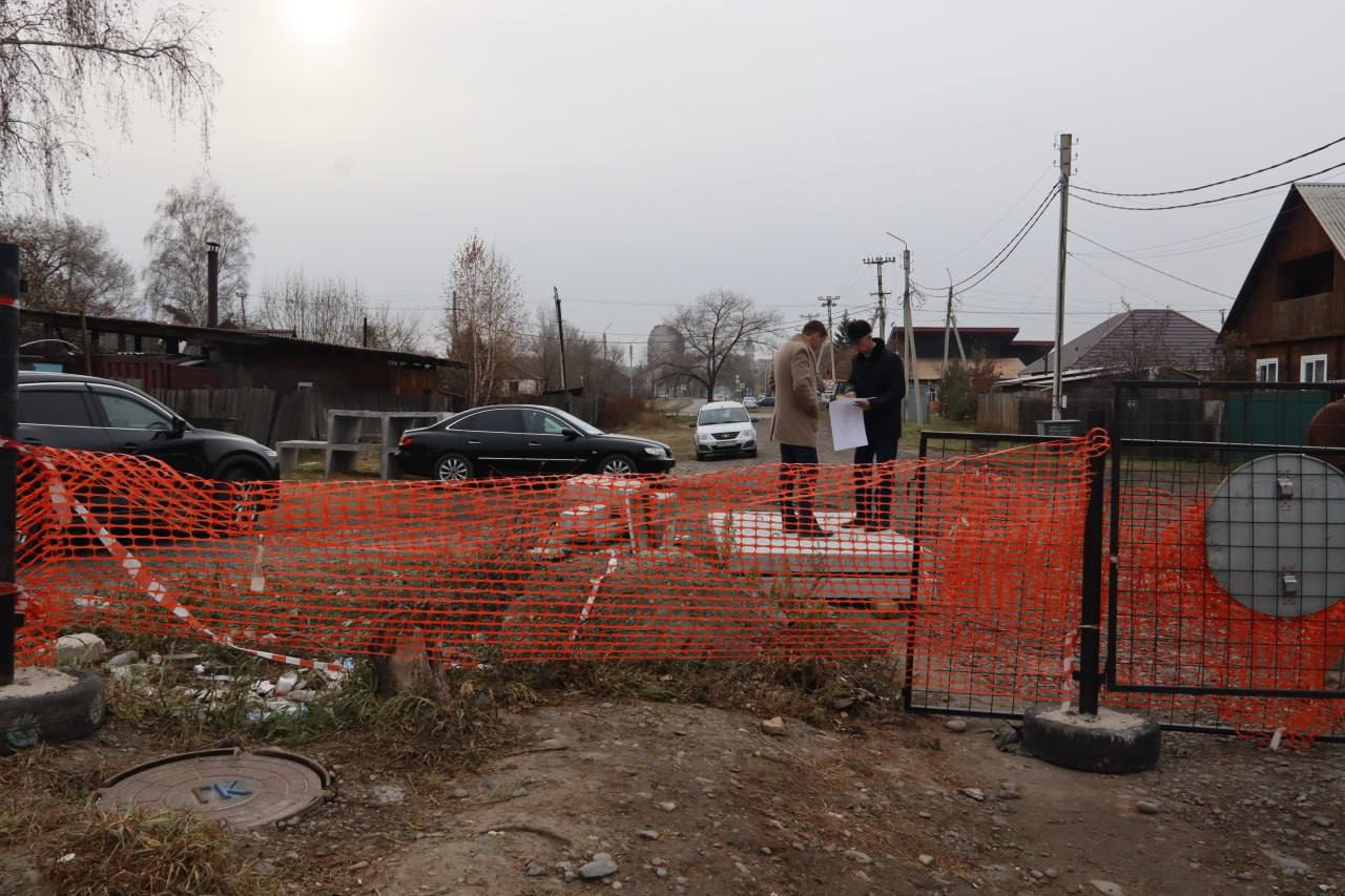 Алексей Лемин: Проверил выполнение участка на улице Чернышевского