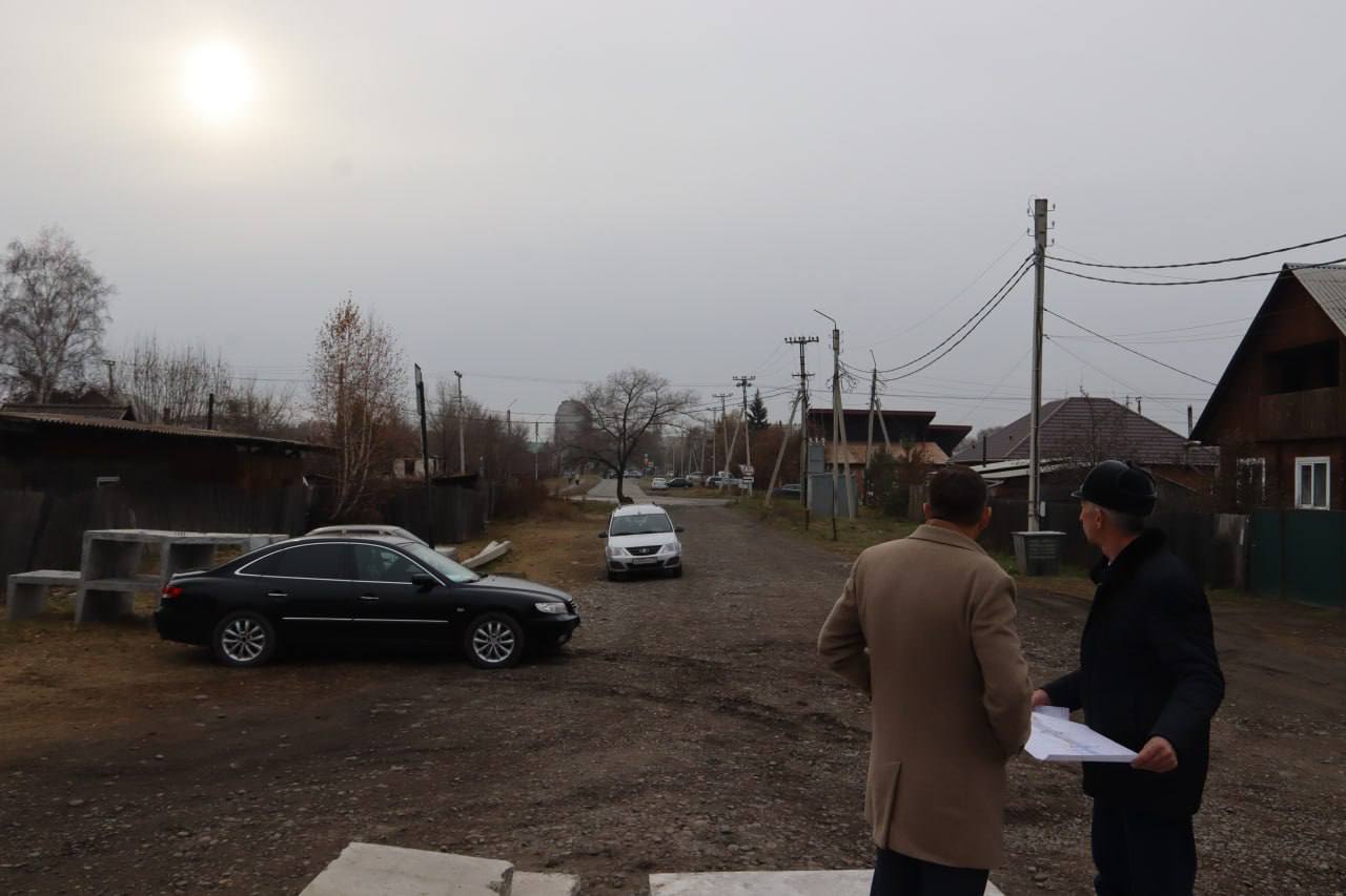 Алексей Лемин: Проверил выполнение участка на улице Чернышевского Алексей Лемин: Проверил выполнение участка на улице Чернышевского