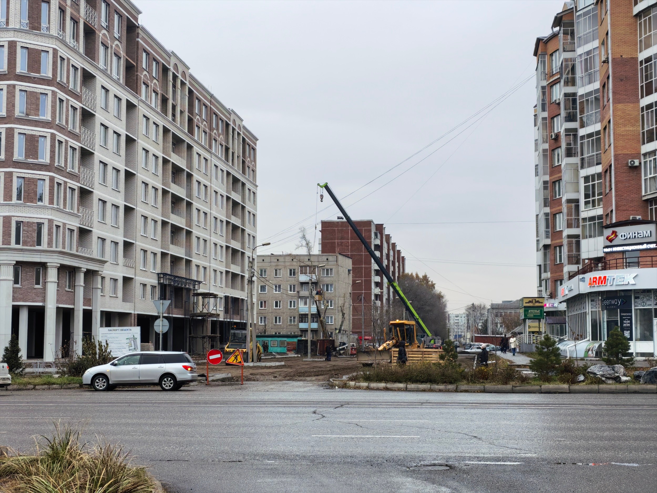 На улице Колхозная дорожные работы решат застарелую проблему луж На улице Колхозная дорожные работы решат застарелую проблему луж