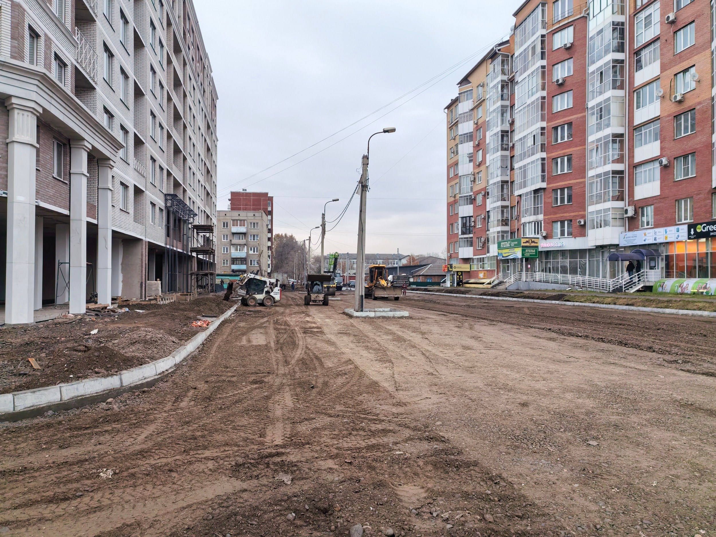 На улице Колхозная дорожные работы решат застарелую проблему луж На улице Колхозная дорожные работы решат застарелую проблему луж