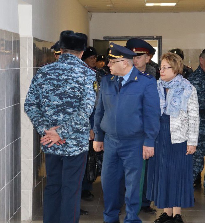 Прокурор Республики Хакасия Сергей Фирсов проверил соблюдение прав и условия содержания под стражей лиц в ФКУ «Следственный изолятор № 1» УФСИН России по Республике Хакасия Прокурор Республики Хакасия Сергей Фирсов проверил соблюдение прав и условия содержания под стражей лиц в ФКУ «Следственный изолятор № 1» УФСИН России по Республике Хакасия