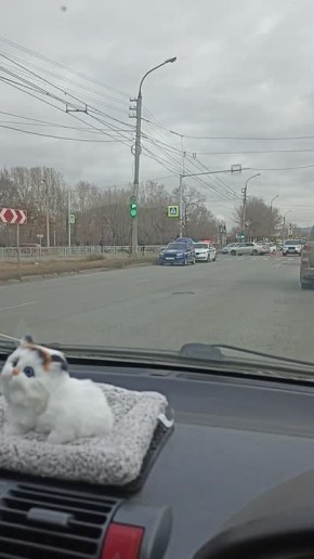 В Абакане на улице Аскизская, в районе остановки юннатов произошло ДТП