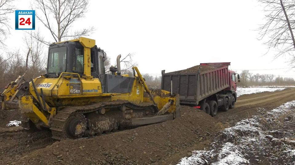 Дорога вместо болота: в 10-м жилом районе Абакана стартовали работы на улице Василия Угужакова