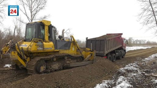 Дорога вместо болота: в 10-м жилом районе Абакана стартовали работы на улице Василия Угужакова