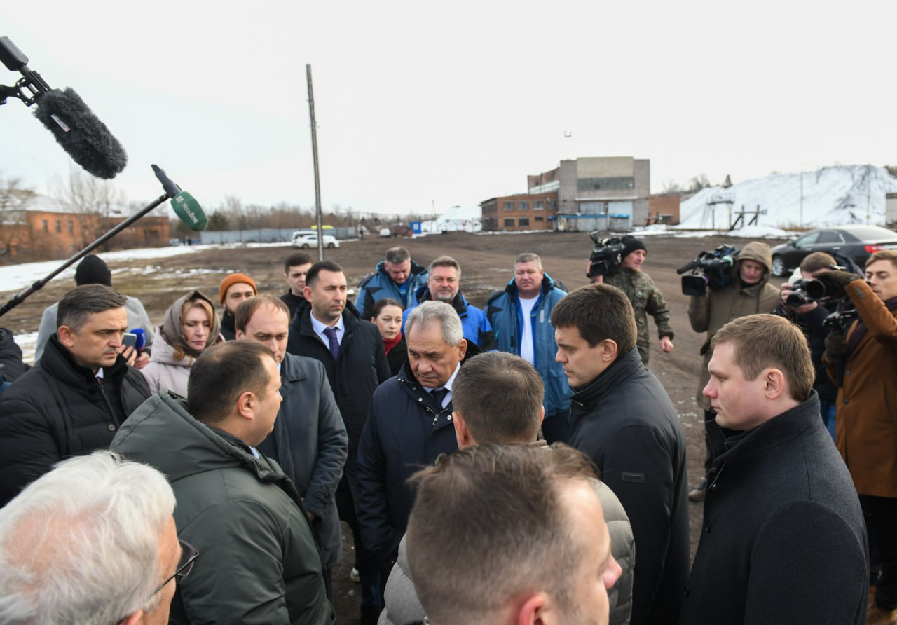 Сергей Шойгу, секретарь Совета безопасности России работает в Хакасии Сергей Шойгу, секретарь Совета безопасности России работает в Хакасии