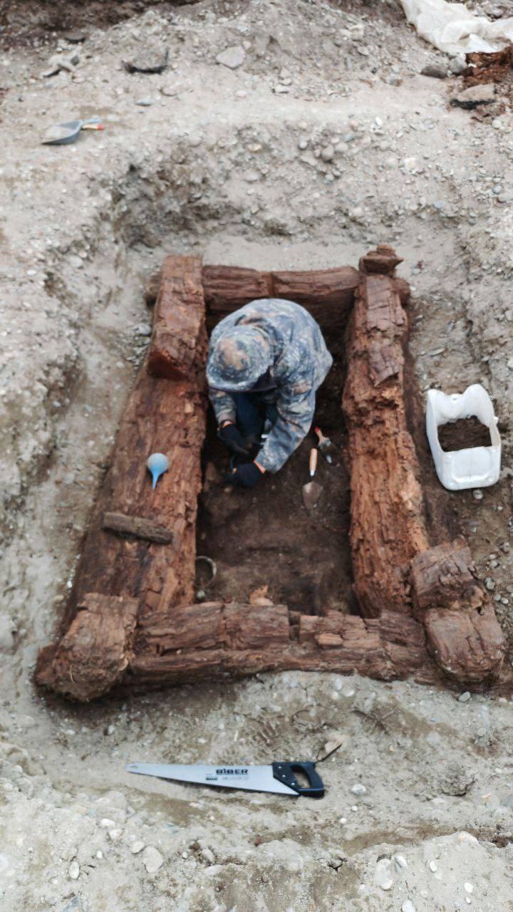 А вот и первые находки археологов, ведущих охранные раскопки на стройплощадке в районе Нефтебазы в Абакане А вот и первые находки археологов, ведущих охранные раскопки на стройплощадке в районе Нефтебазы в Абакане
