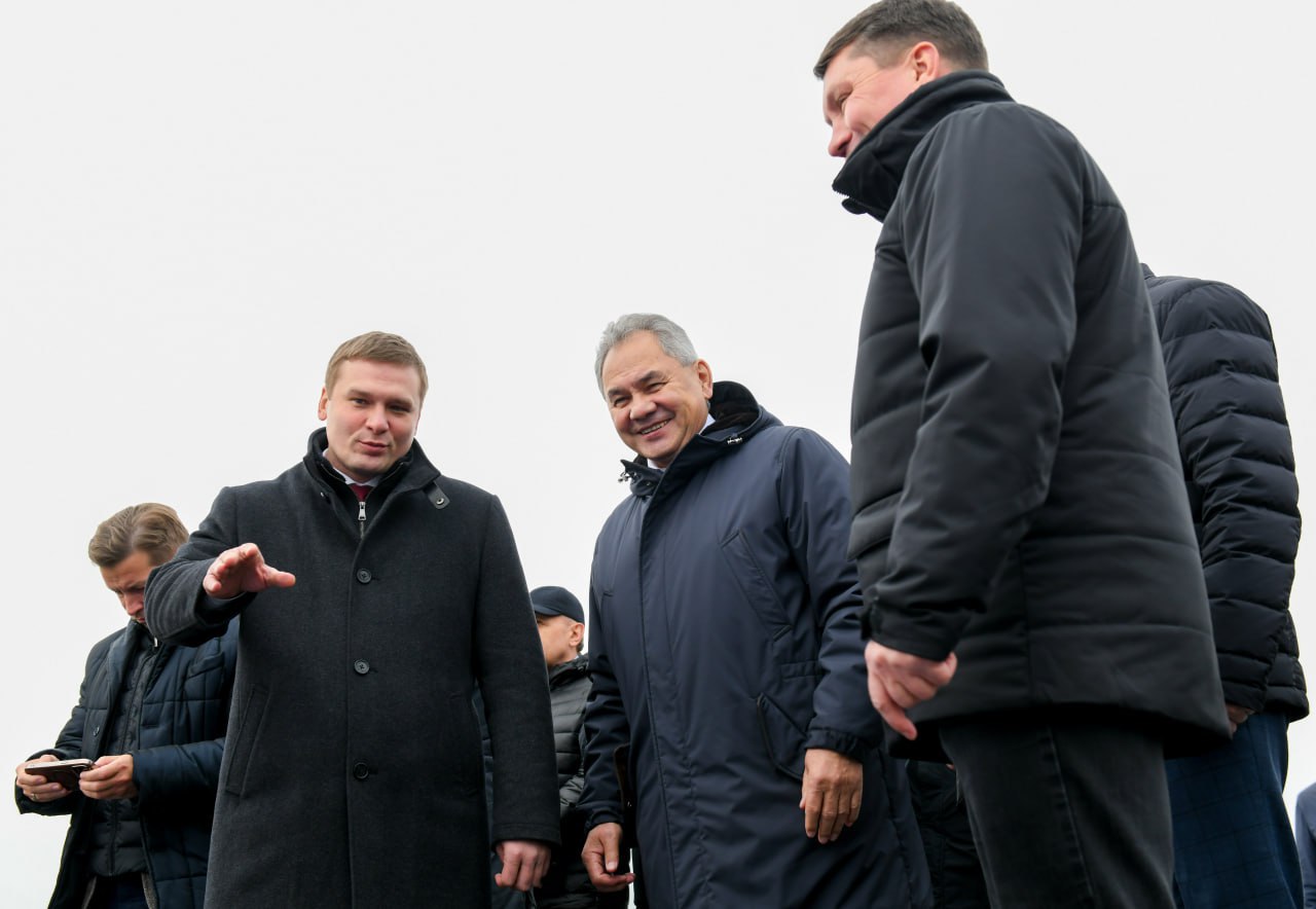 Сергей Шойгу, секретарь Совета безопасности России работает в Хакасии
