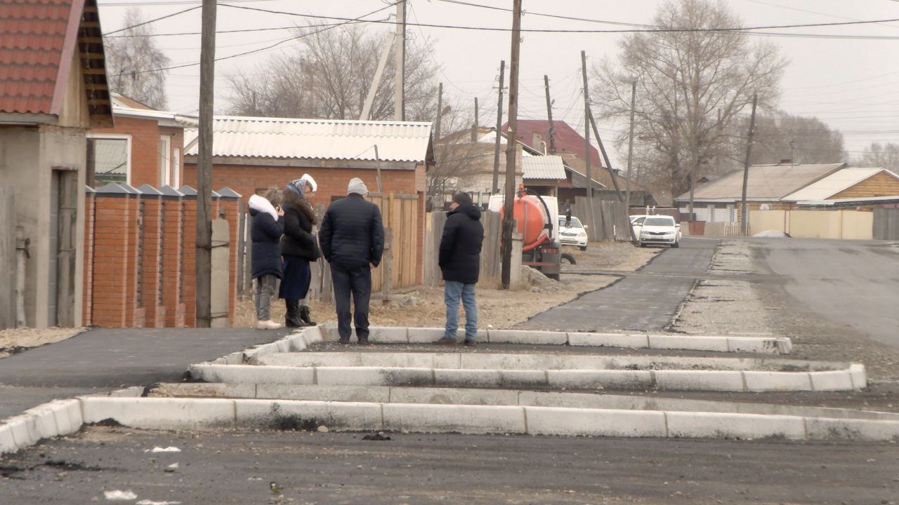 Новую дорогу построили в Аскизе Новую дорогу построили в Аскизе