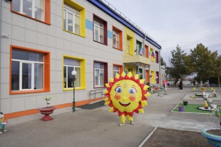 В селе Кайбалы Алтайского района после капитального ремонта открылся детский сад