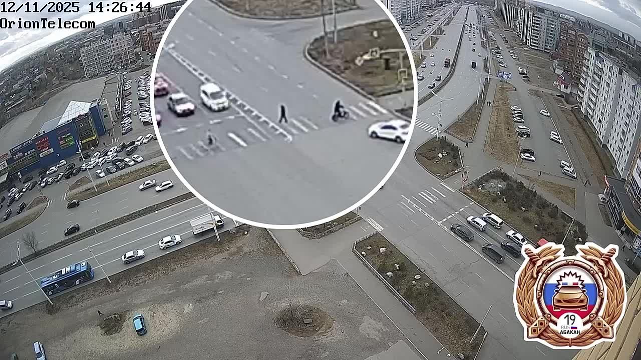 В Абакане ищут очевидцев аварии с велосипедистом, покинувшим место ДТП