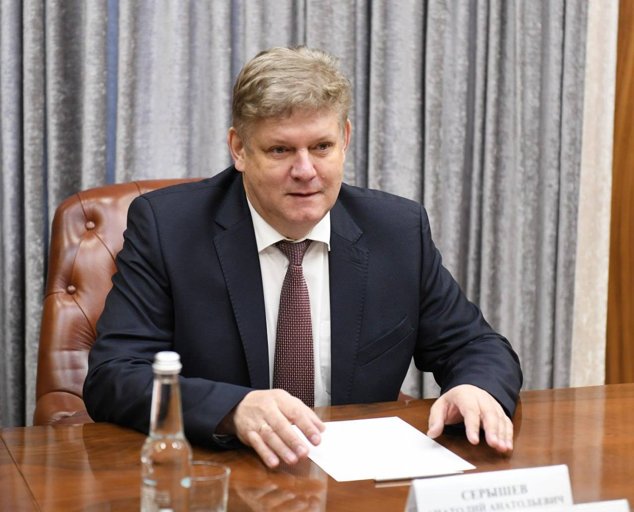 Полпред президента в СФО Анатолий Серышев с рабочим визитом находится в Хакасии