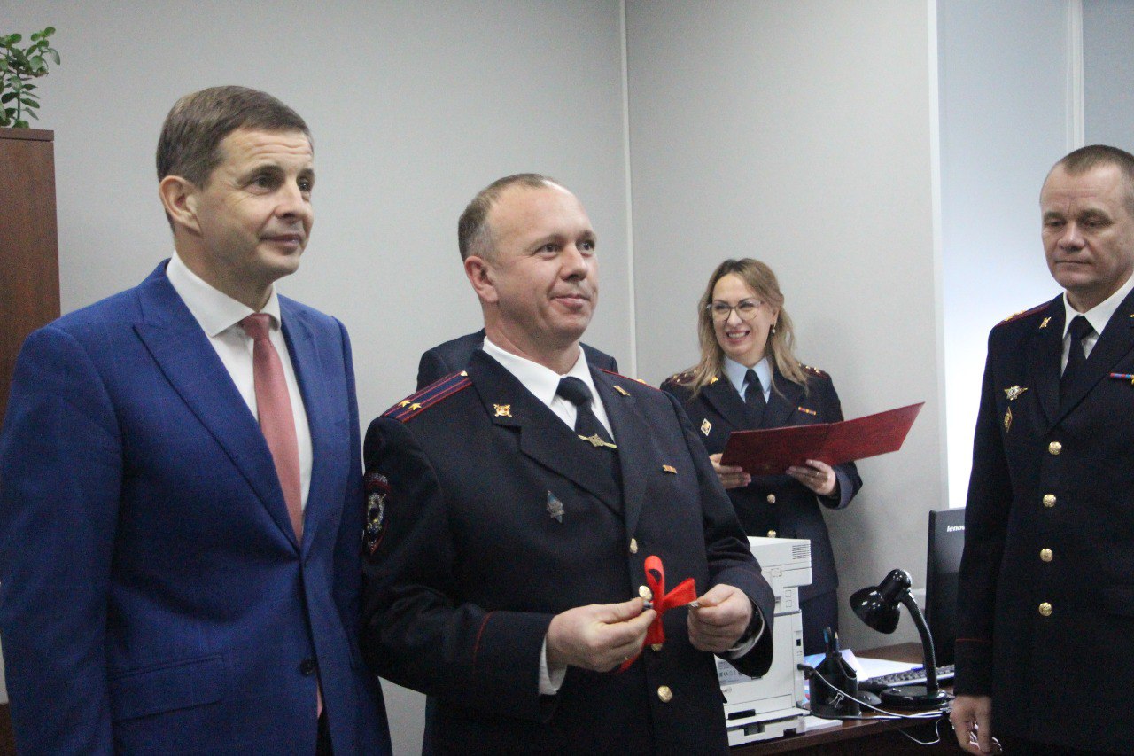 В жилом районе «Заречье» после капремонта открыли участковый пункт полиции В жилом районе «Заречье» после капремонта открыли участковый пункт полиции