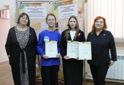 В Хакасии подвели итоги викторины "Во имя Победы"