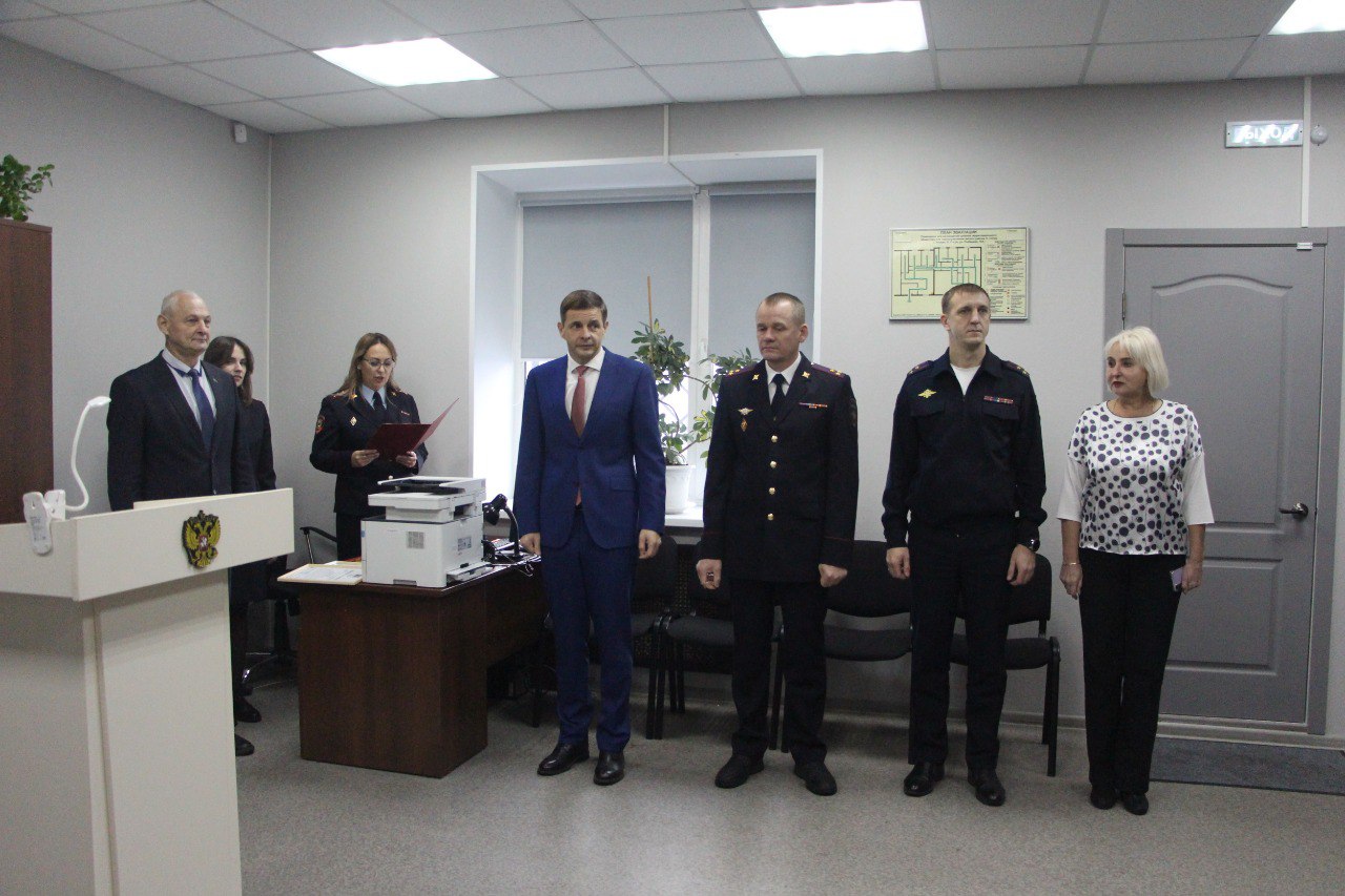 В жилом районе «Заречье» после капремонта открыли участковый пункт полиции В жилом районе «Заречье» после капремонта открыли участковый пункт полиции