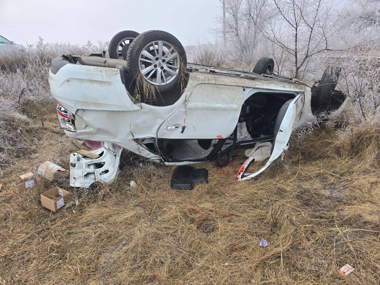 Три человека пострадали в аварии в районе Пригорска Три человека пострадали в аварии в районе Пригорска