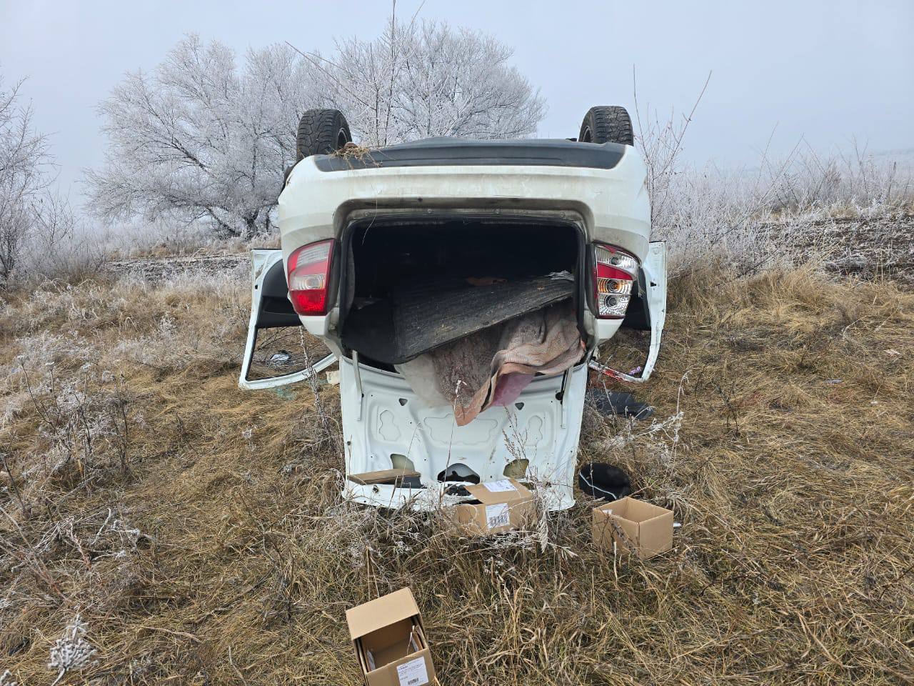 Три человека пострадали в аварии в районе Пригорска