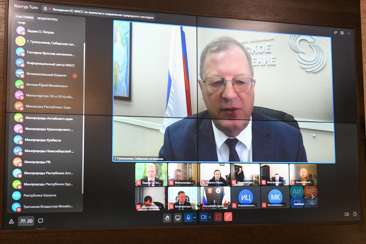 Валентин Коновалов провёл заседание Координационного совета МАСС по экологии и сохранению природного наследия Валентин Коновалов провёл заседание Координационного совета МАСС по экологии и сохранению природного наследия