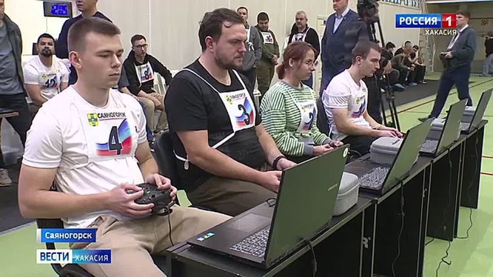 В Саяногорске прошли гонки на дронах