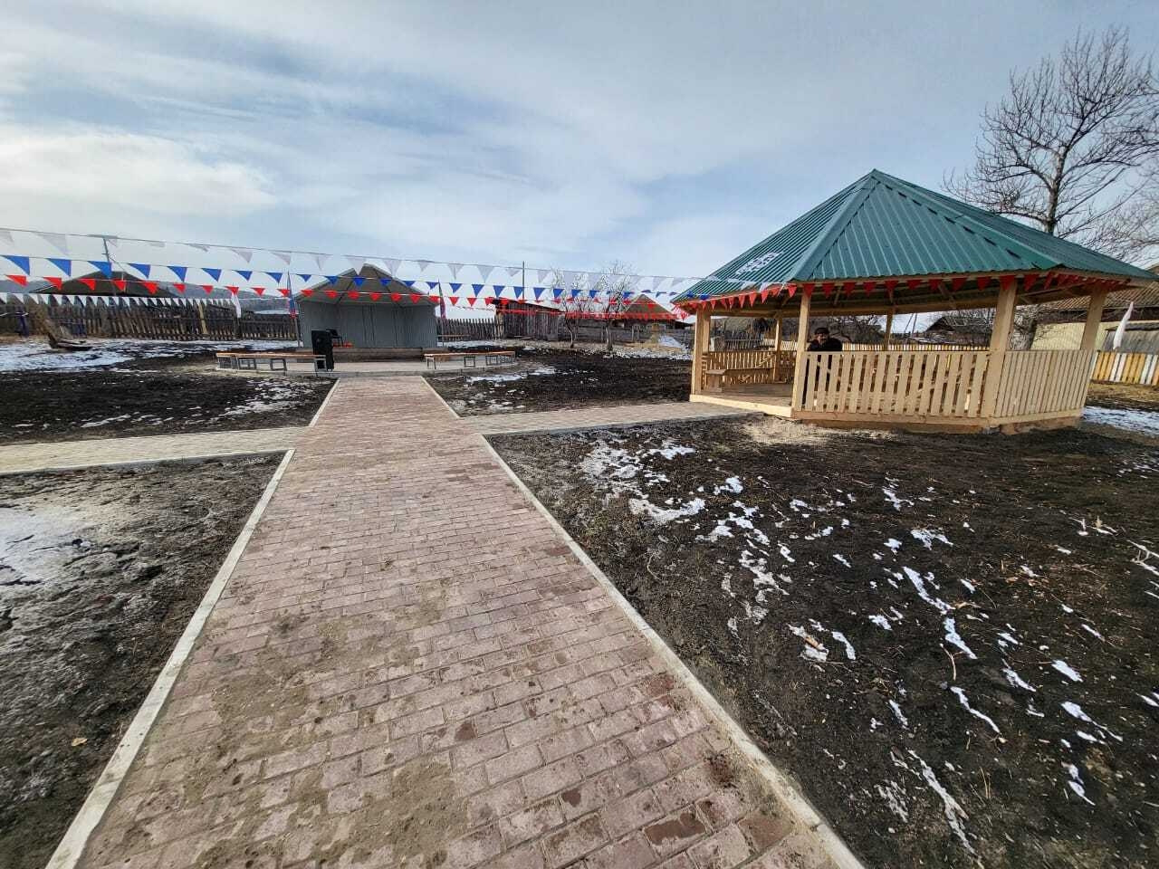 Парк отдыха появился в селе Чиланы Таштыпского района