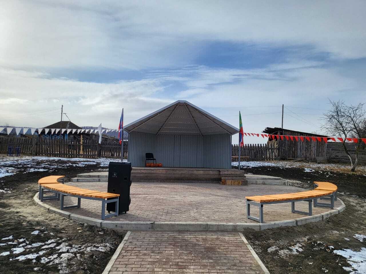 Парк отдыха появился в селе Чиланы Таштыпского района Парк отдыха появился в селе Чиланы Таштыпского района