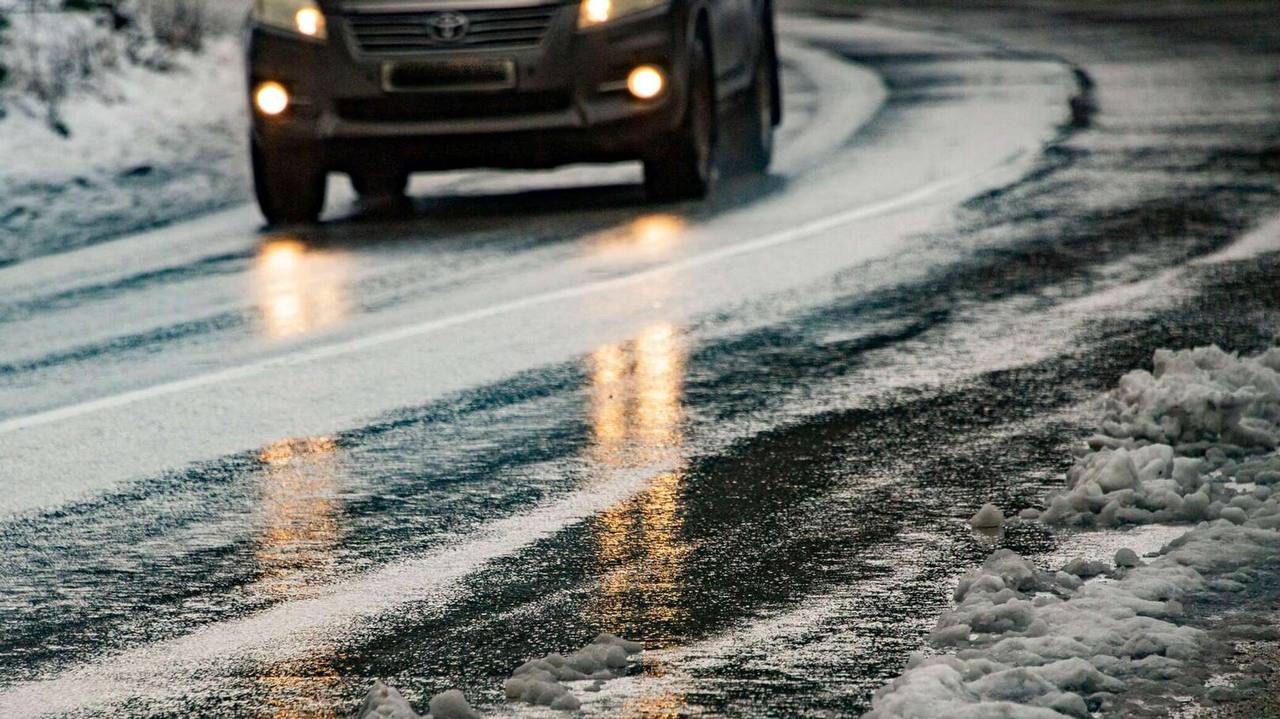 Осторожно, гололед. Сегодня на территории Аскизского и Таштыпского районов наблюдаются осадки в виде дождя и мокрого снега