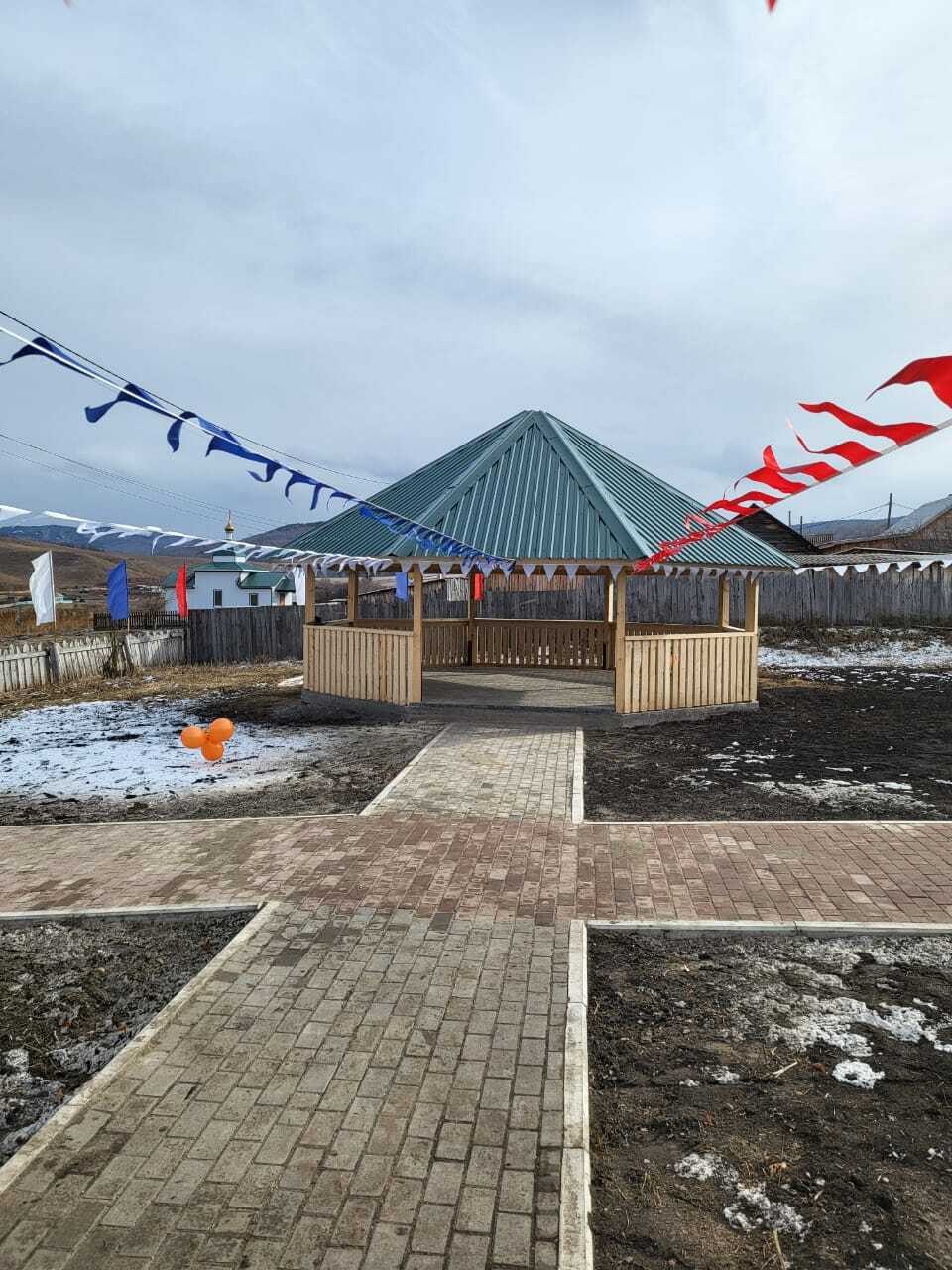 Парк отдыха появился в селе Чиланы Таштыпского района Парк отдыха появился в селе Чиланы Таштыпского района