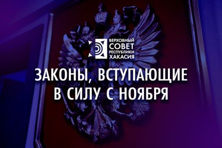 Какие законы вступят в силу 24 ноября 2025 года