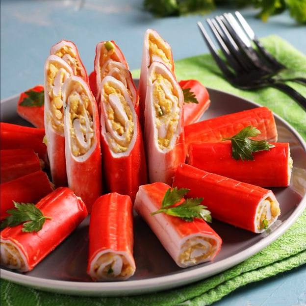 Крабовые палочки были изобретены в Японии…