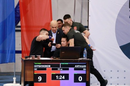 В Абакане подвели итоги всероссийских соревнований по греко-римской борьбе