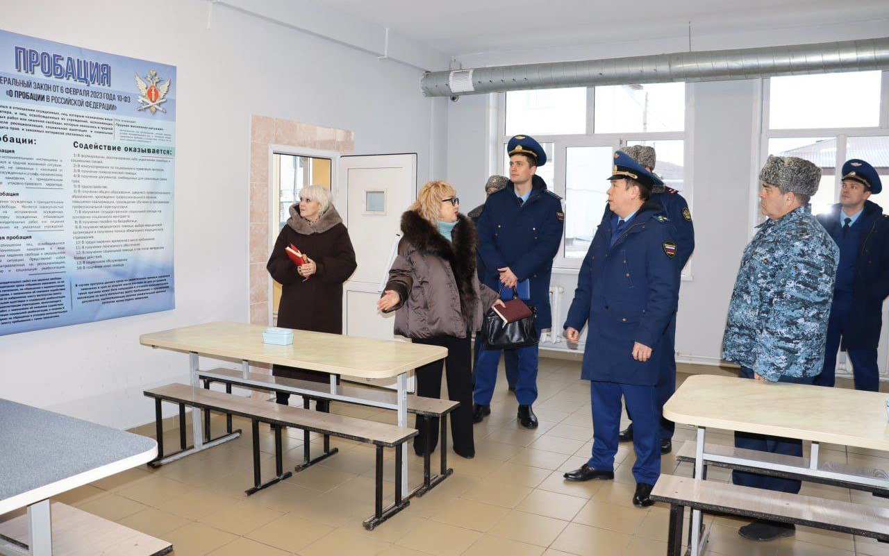 Первый заместитель прокурора Республики Хакасия Антон Ан проинспектировал условия содержания и соблюдение прав осужденных в ФКУ «Лечебное исправительное учреждение № 34» УФСИН России по Республике Хакасия