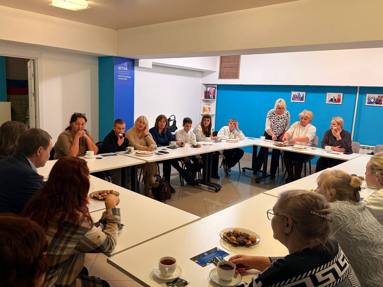 Встреча с родными военнослужащих: поддержка и диалог Встреча с родными военнослужащих: поддержка и диалог