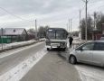 В Черногорске водитель не уступил дорогу автомобилю