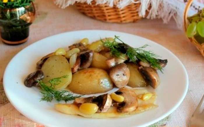 Неповторимое сочетание: Рыба, виноград и грибы, которое удивит ваших гостей