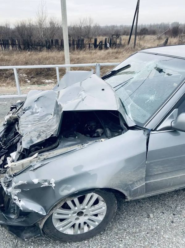 В АЛТАЙСКОМ РАЙОНЕ МАШИНА ВЛЕТЕЛА В ГРУЗОВИК