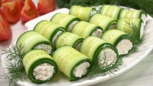 Закуска из огурцов: как создать вкусные роллы в стиле Филадельфия